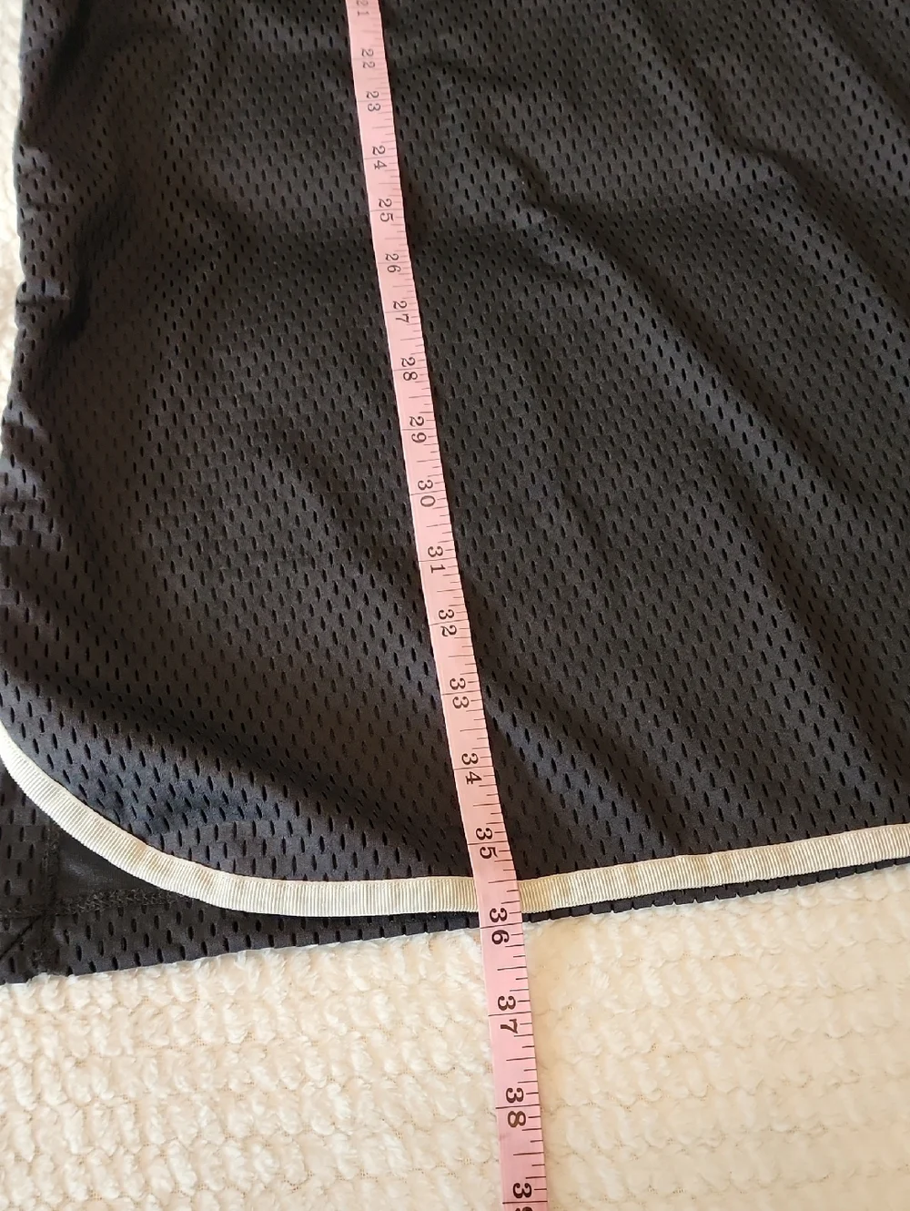 Nike Black Mesh  Tee Dress with White Logo
